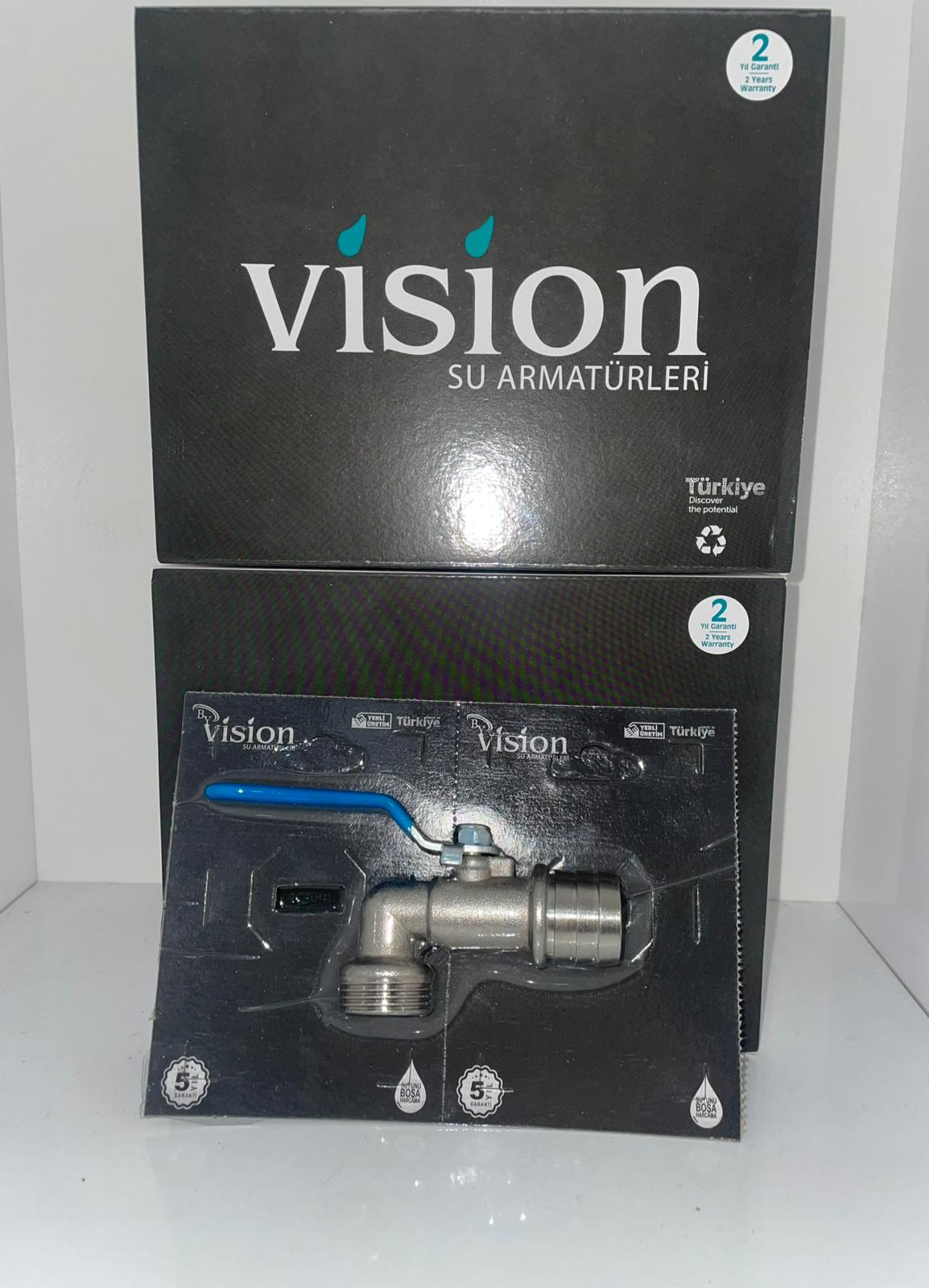 VİSİON PİRİNÇ BAS MUSLUĞU